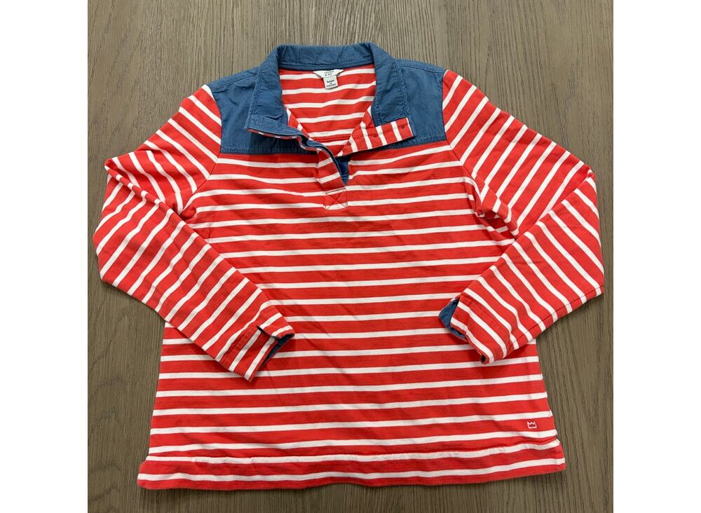 Crown & Ivy Harper Striped Pullover Top Women’s XL